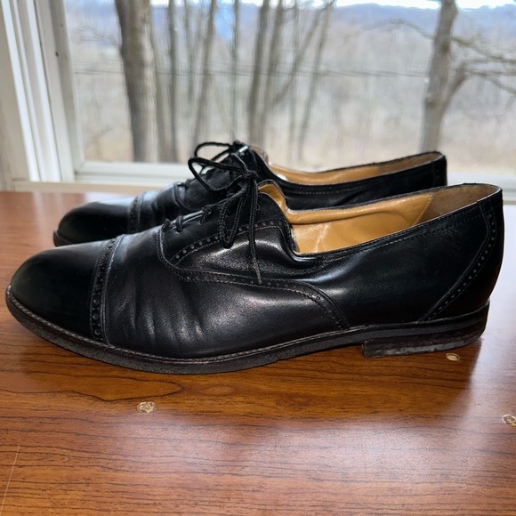 Bally Other - Bally Brighton Made in Italy Leather Cap Toe Men’s Oxford Size 9M